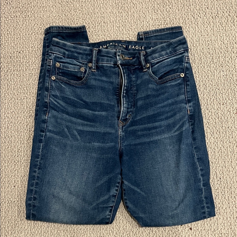 American Eagle Outfitters Dark Blue Women's Jeans